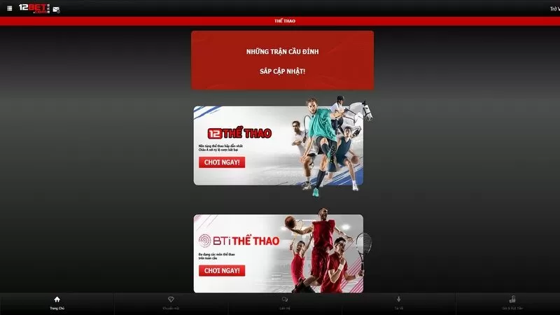 Sảnh trò chơi phong phú tạo nên nhiều sự lựa chọn Sảnh trò chơi phong phú tạo nên nhiều sự lựa chọn