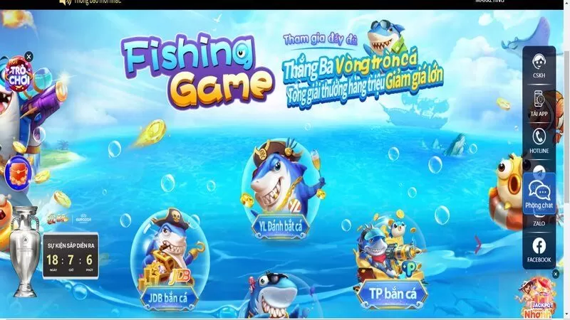 Bắn cá QH88 là một trong những trò chơi nổi bật tại nhà cái Bắn cá QH88 là một trong những trò chơi nổi bật tại nhà cái